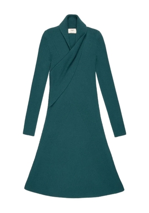 Bally ribbed wool dress - Green