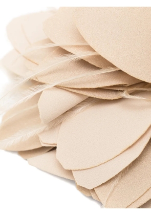 LE RJTANGE floral brooch - Neutrals