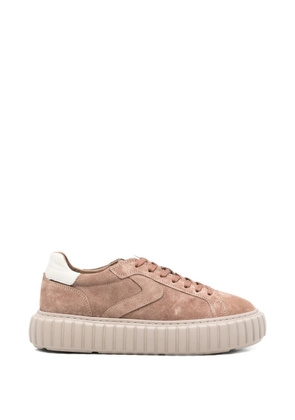 SERGIO MORETTI FIRENZE ridged-sole sneakers - Neutrals