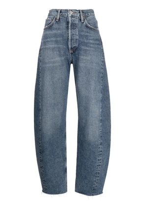 AGOLDE Dara mid-rise tapered jeans - Blue