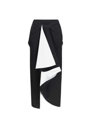 Givenchy bonded wrap skirt - Black