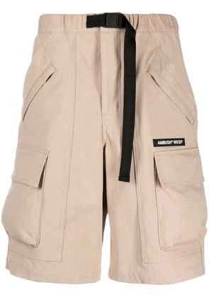 AMBUSH patch-pocket cargo shorts - Neutrals