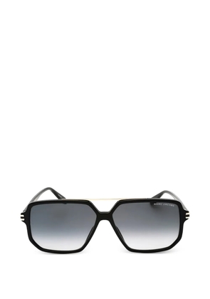 Marc Jacobs Eyewear double-bridge pilot-frame sunglasses - Black