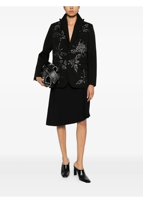 HIPPY REALISTI floral-print blazer - Black