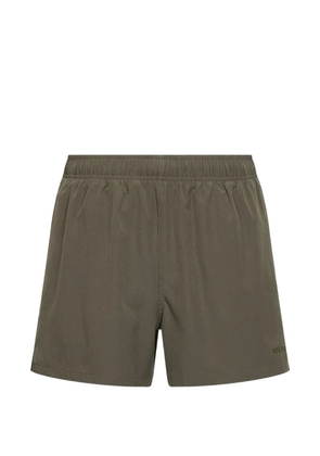 NN07 Holiday logo-embroidered swim shorts - Green