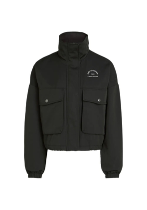 Karl Lagerfeld Rue St-Guillaume-print jacket - Black