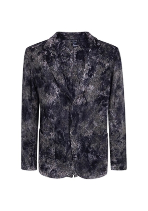 Avant Toi textured-finish blazer - Grey