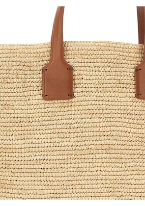 DRAGON DIFFUSION x Sovani Sacha leather-trim tote bag - Neutrals