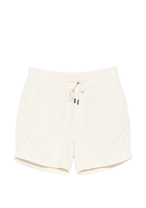 Incotex drawstring corduroy shorts - Neutrals