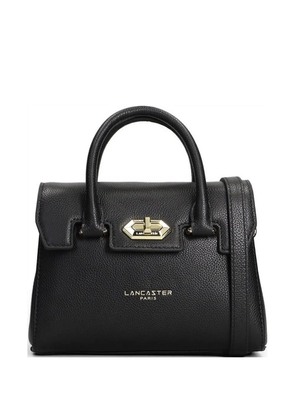 Lancaster small Milano Cosmos logo-detail leather handbag - Black