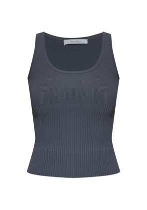 Max Mara ribbed top - Grey