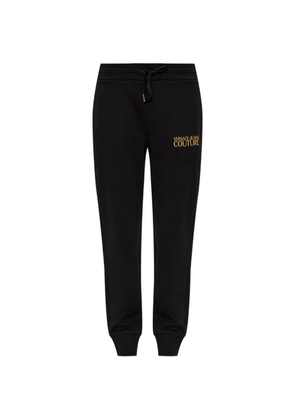 Versace Jeans Couture logo-embroidered track pants - Black