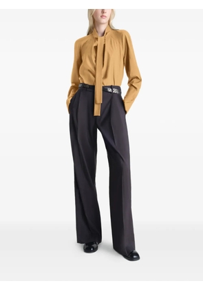 LEMAIRE Ascot tie-fastening blouse - Yellow