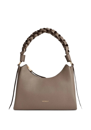 Coccinelle Boheme braided shoulder bag - Grey