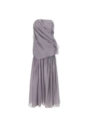 The Garment Gilian draping ruffled maxi dress - Grey
