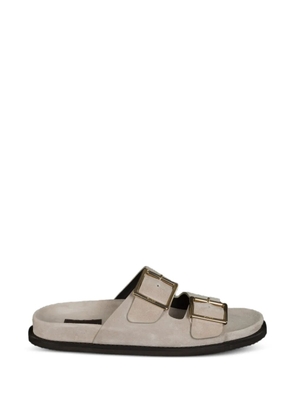 Moorer Duchamp-P5 buckle leather sandals - Neutrals