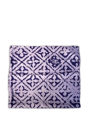 Friendly Hunting patterned scarf - Purple