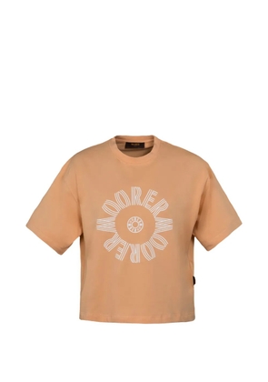 Moorer Suri crew-neck T-shirt - Orange
