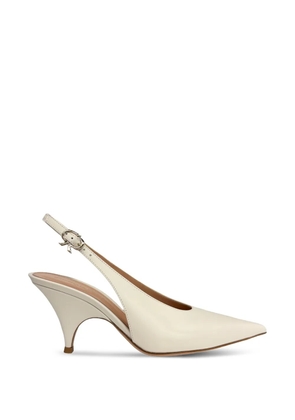 Gianvito Rossi Sofia slingback loafers - Neutrals