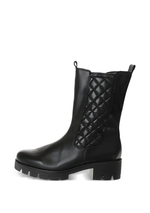 GABOR quilted-design boots - Black