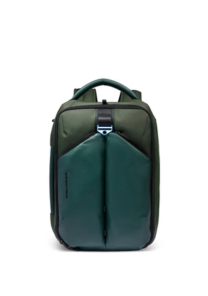 PIQUADRO panelled backpack - Green