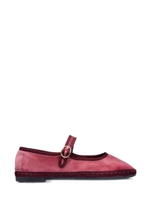 FLABELUS O'Brien buckle-strap ballet flats - Pink