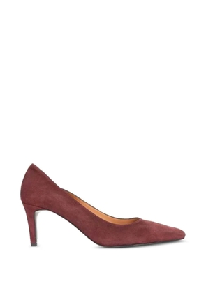 SERGIO MORETTI FIRENZE pointed-toe heeled pumps - Red