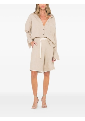 JBQ Marley knee-length shorts - Neutrals