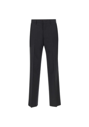 Tagliatore pressed-crease tailored trousers - Black