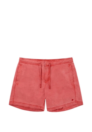 AMUNDSEN 5Incher Reefrover drawstring-detail cotton swim shorts - Red