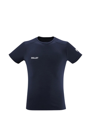 Pascal Millet Fusion logo-print T-shirt - Blue