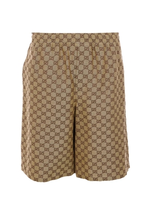 Gucci GG-logo shorts - Neutrals