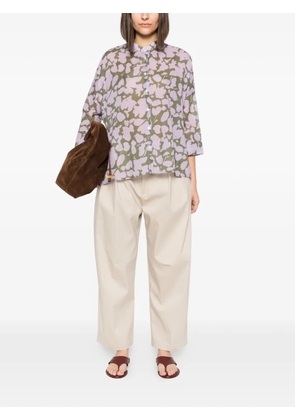 Liviana Conti pleated trousers - Neutrals