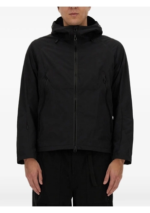 JG1 long-sleeve hooded jacket - Black