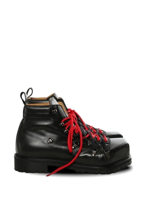 Magliano Teknival Monster square-toe lace-up boots - Black