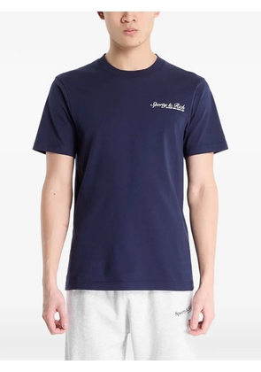 Sporty & Rich Syracuse logo-print T-shirt - Blue