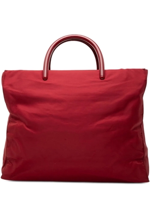 Prada Pre-Owned 2000-2013 Tessuto tote bag - Red