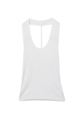 Helmut Lang halter-neck tank top - Blue