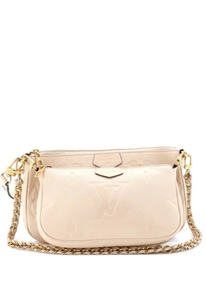 Louis Vuitton Pre-Owned Multi Pochette Accessoires Monogram Empreinte Giant crossbody bag - Neutrals