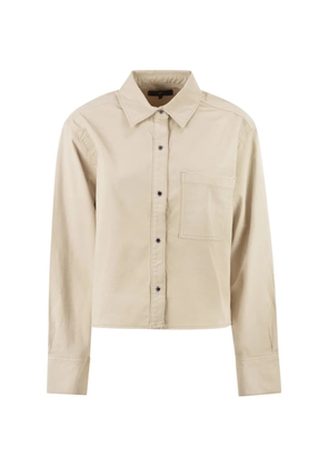 7 For All Mankind chest-pockets shirt - Neutrals