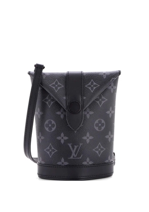 Louis Vuitton Pre-Owned Envelope Pouch Monogram Eclipse Canvas shoulder bag - Black