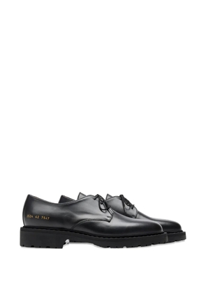 Common Projects leather derby shoes - Black