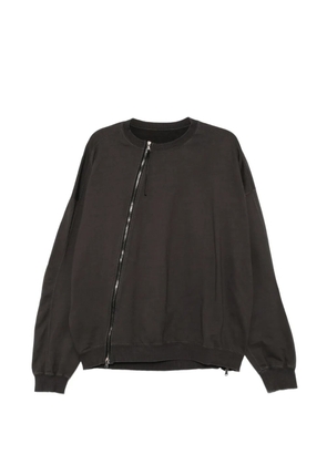 The Viridi-Anne sweat zip-up cardigan - Grey