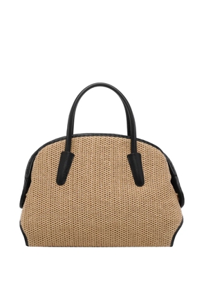 Coccinelle Tylde woven tote bag - Neutrals