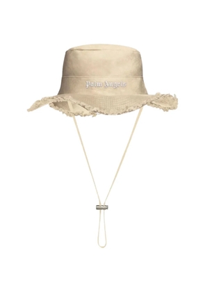 Palm Angels logo hat - Neutrals