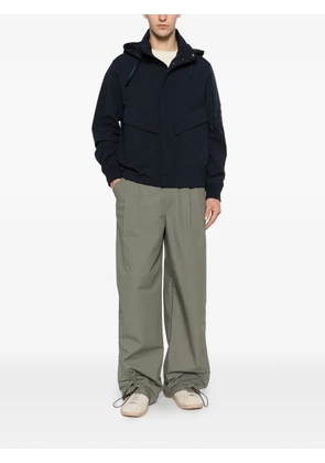 C.P. Company lens-detail hooded jacket - Blue