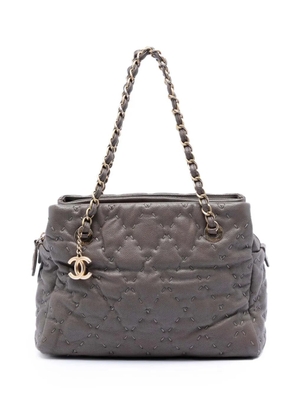 CHANEL Pre-Owned 2011 CC Caviar Wild Stitch tote bag - Brown