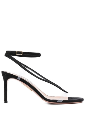 Aquazzura Illusions Plexi 75mm sandals - Black