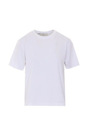 DUNST logo-embroidered loose-fit T-shirt - White