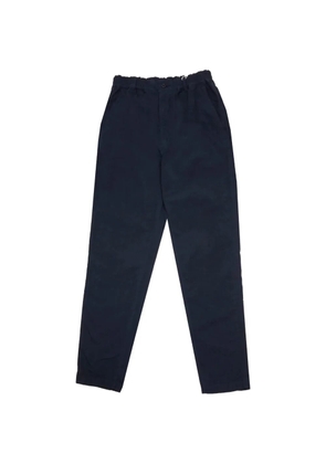 Sage De Cret elasticated-waist tapered trousers - Blue